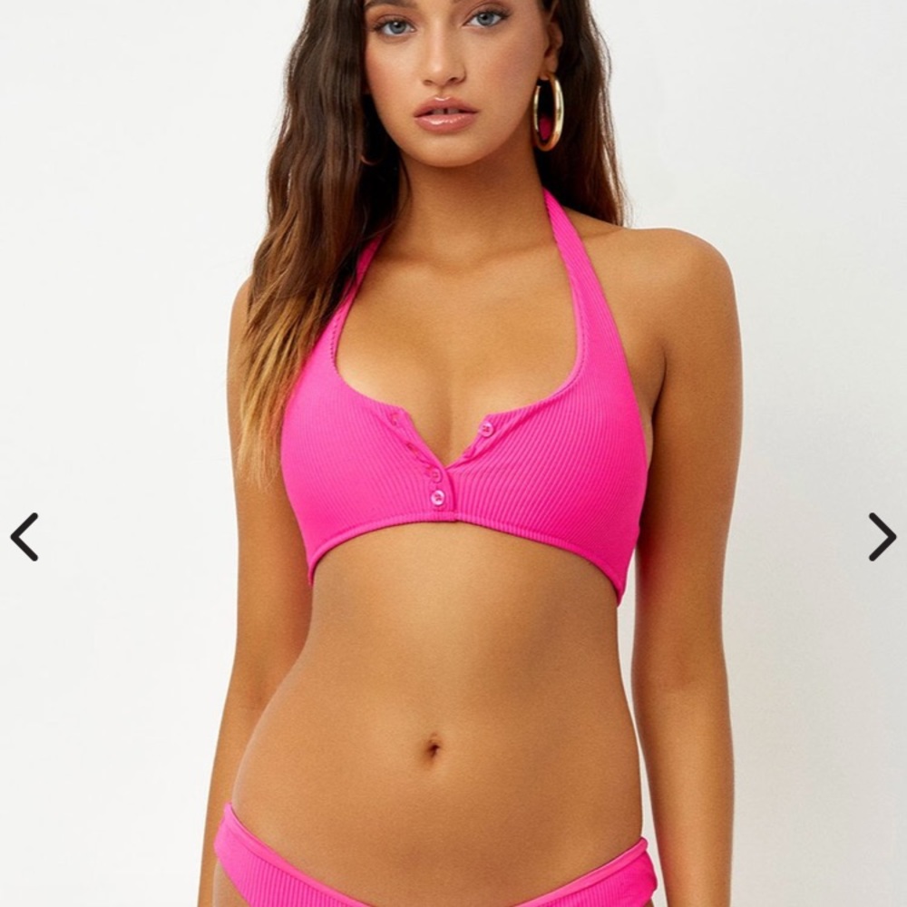 Frankies bikinis billy top NWT